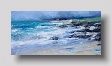 Hebridean surf,harris   oil on canvas  30 x 60cm